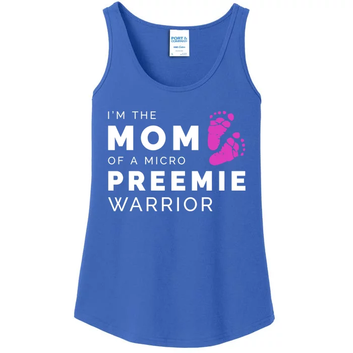 I'm The Mom Of A Micro Preemie Warrior Gift Ladies Essential Tank