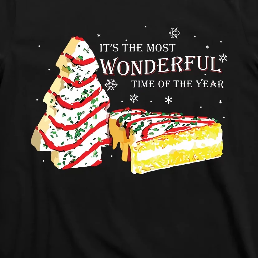 Its The Most Wonderful Time Of The Year Snack Cake Christmas T-Shirt