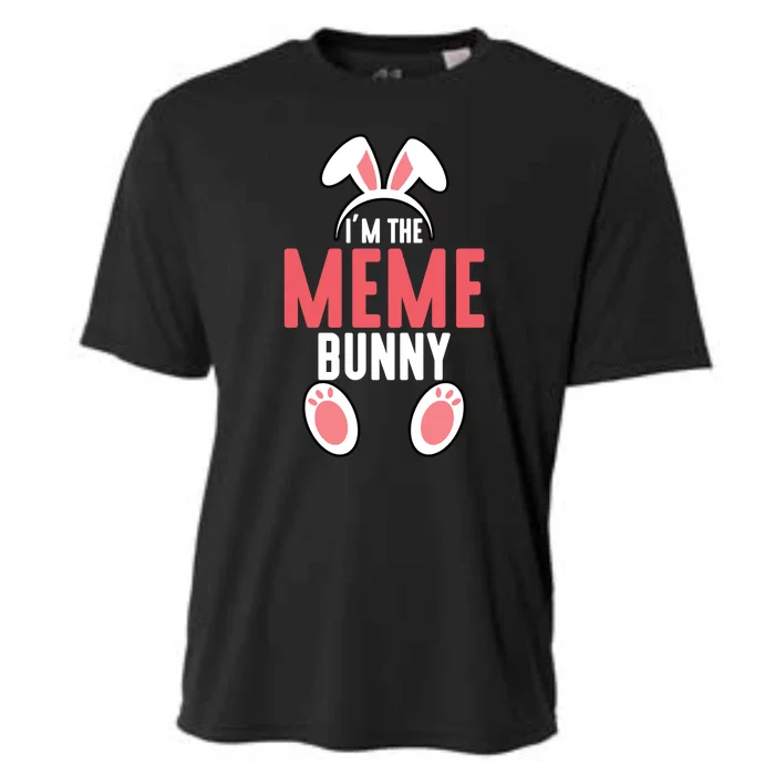 I'm The Meme Bunny Family Easter Cooling Performance Crew T-Shirt