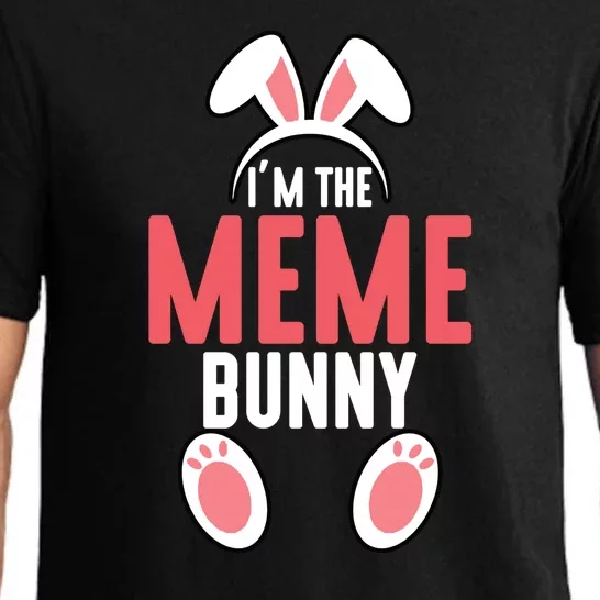 I'm The Meme Bunny Family Easter Pajama Set