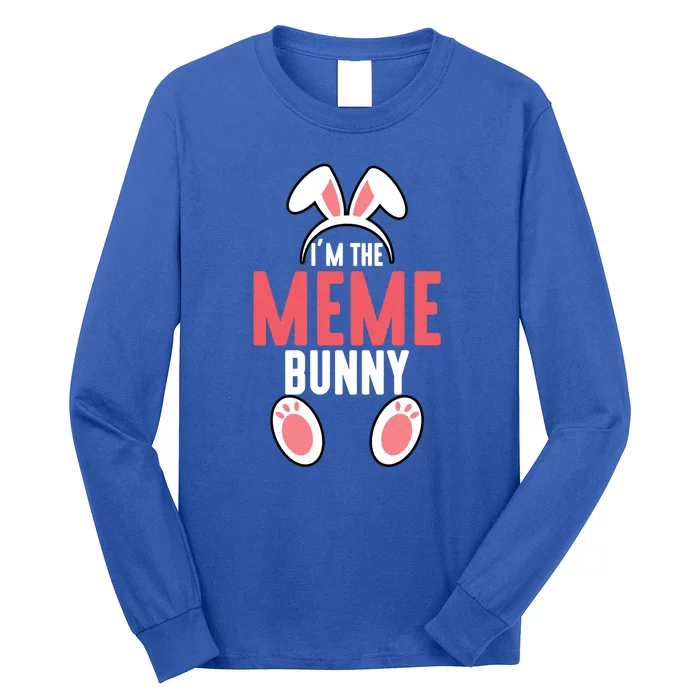 I'm The Meme Bunny Family Easter Long Sleeve Shirt