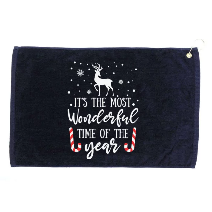 Its The Most Wonderful Time Of The Year Grommeted Golf Towel