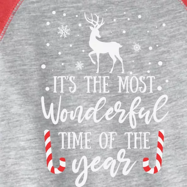 Its The Most Wonderful Time Of The Year Toddler Fine Jersey T-Shirt