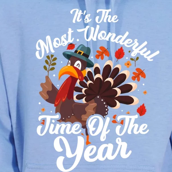 It's The Most Wonderful Time Of The Year Thanksgivings Day Meaningful Gift Unisex Surf Hoodie