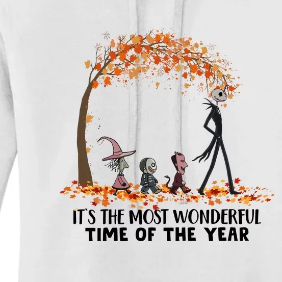 ItS The Most Wonderful Time Of The Year Halloween Women's Pullover Hoodie