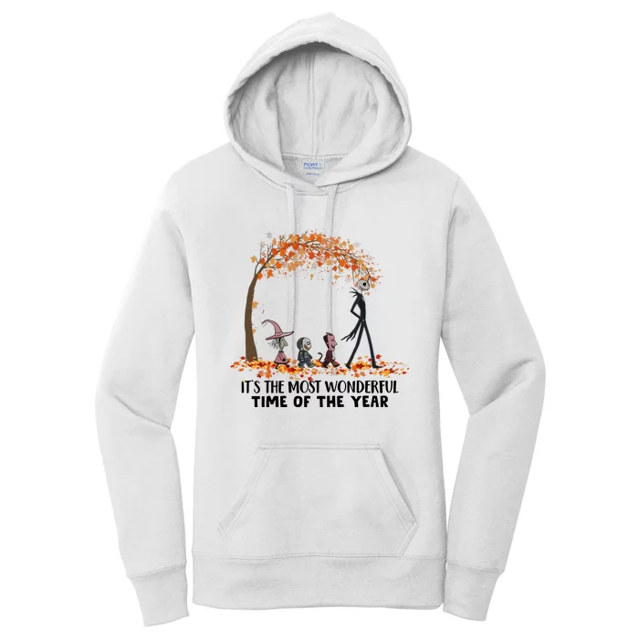 ItS The Most Wonderful Time Of The Year Halloween Women's Pullover Hoodie