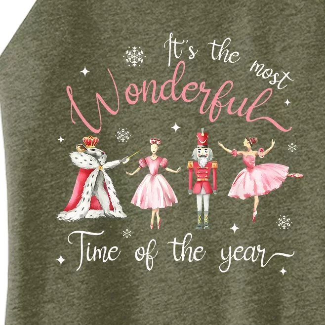 It's The Most Wonderful Time Of The Year Nutcracker Ballet Women’s Perfect Tri Rocker Tank