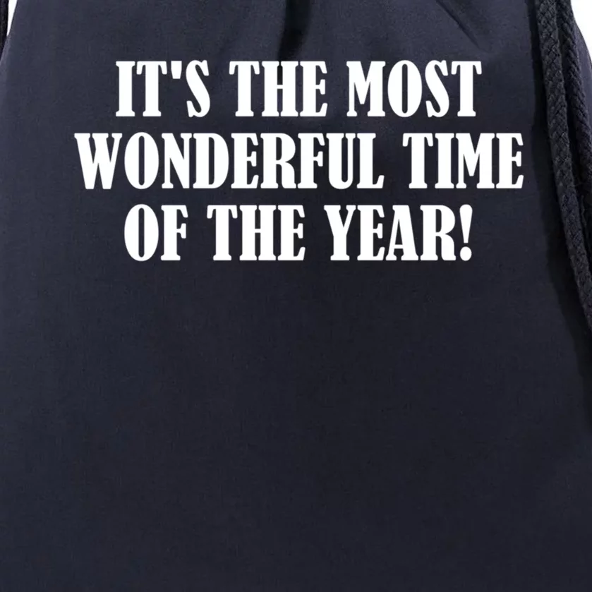 It's The Most Wonderful Time Of The Year! Gift Drawstring Bag