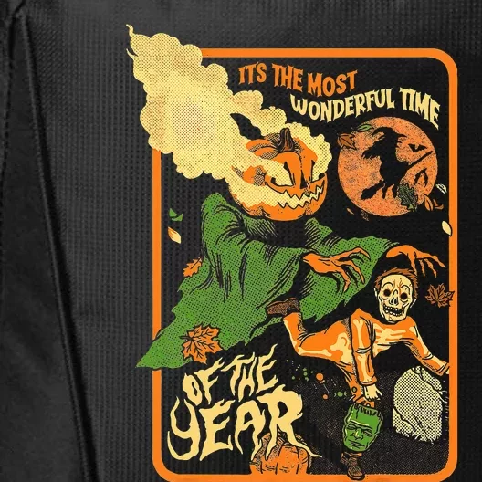 ItS The Most Wonderful Time Of The Year Halloween City Backpack