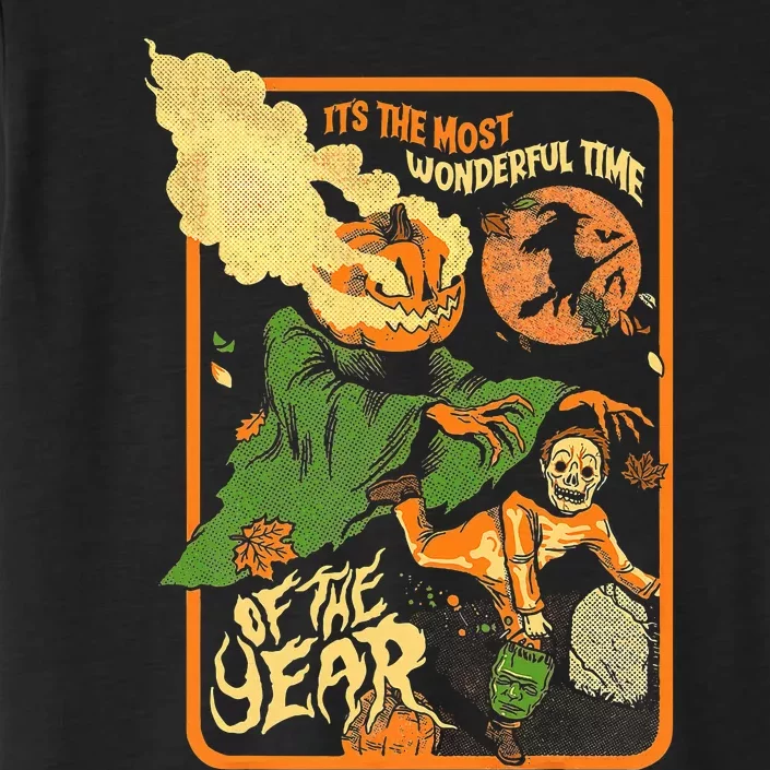 ItS The Most Wonderful Time Of The Year Halloween ChromaSoft Performance T-Shirt