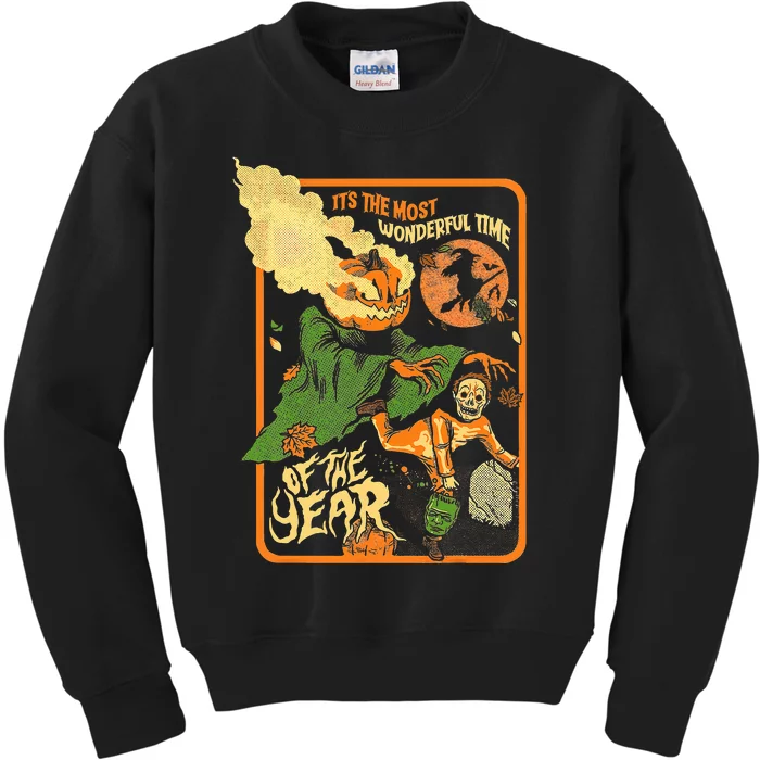 ItS The Most Wonderful Time Of The Year Halloween Kids Sweatshirt