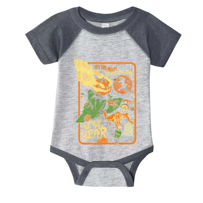 ItS The Most Wonderful Time Of The Year Halloween Infant Baby Jersey Bodysuit