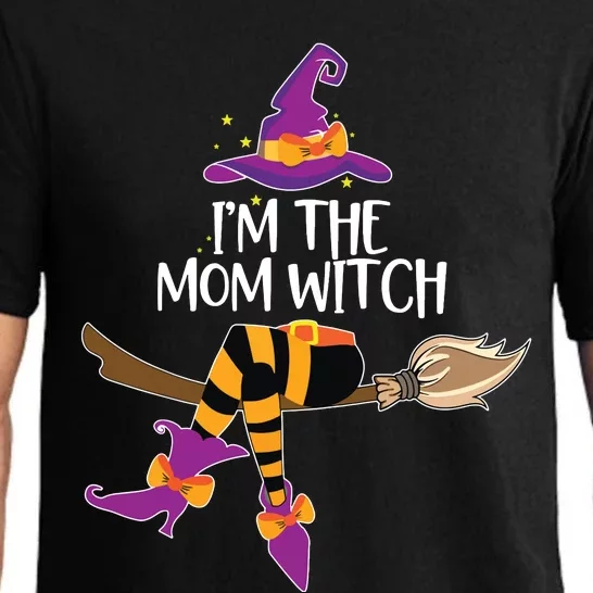 Im The Mom Witch Shirts Halloween Matching Group Costume Pajama Set