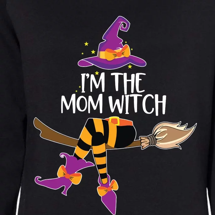 Im The Mom Witch Shirts Halloween Matching Group Costume Womens California Wash Sweatshirt