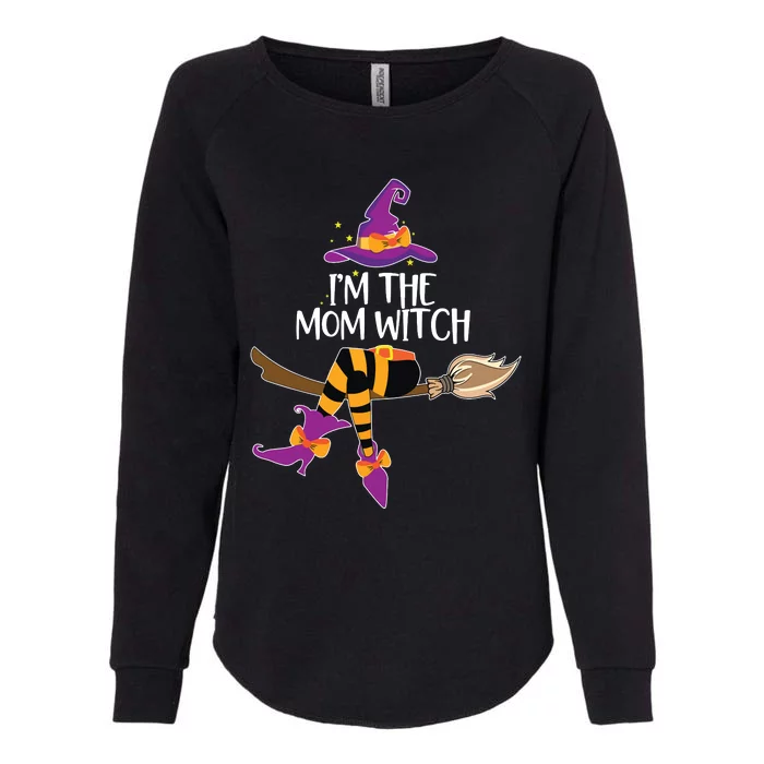 Im The Mom Witch Shirts Halloween Matching Group Costume Womens California Wash Sweatshirt