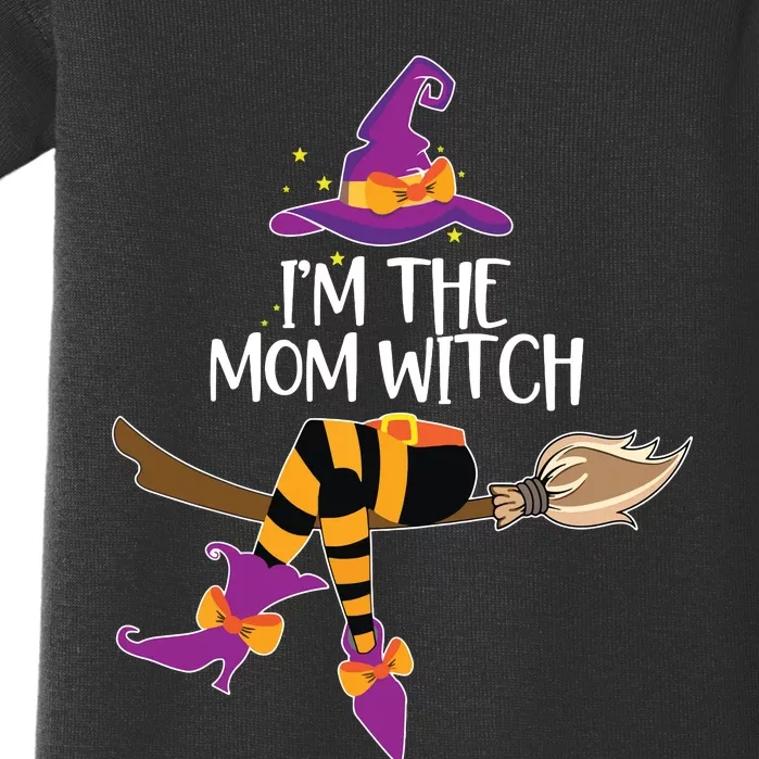 Im The Mom Witch Shirts Halloween Matching Group Costume Baby Bodysuit