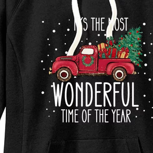 Its The Most Wonderful Time Of The Year Women's Fleece Hoodie