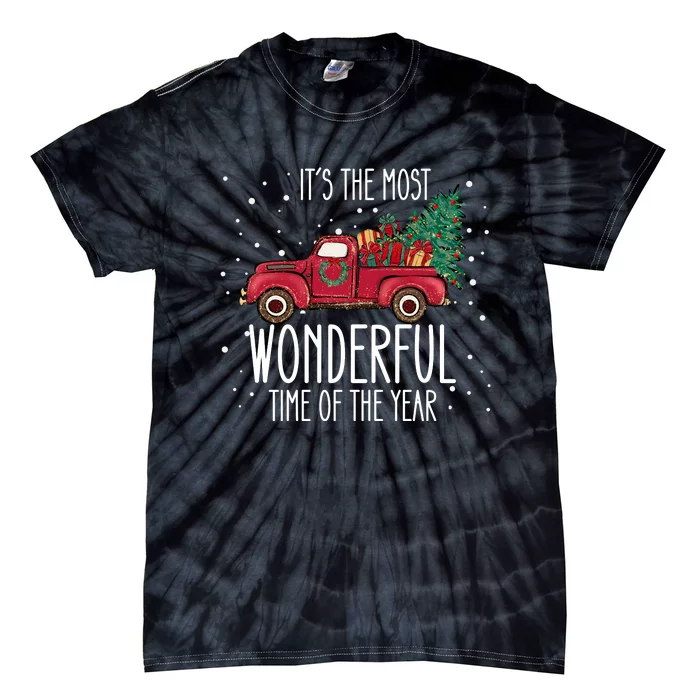 Its The Most Wonderful Time Of The Year Tie-Dye T-Shirt