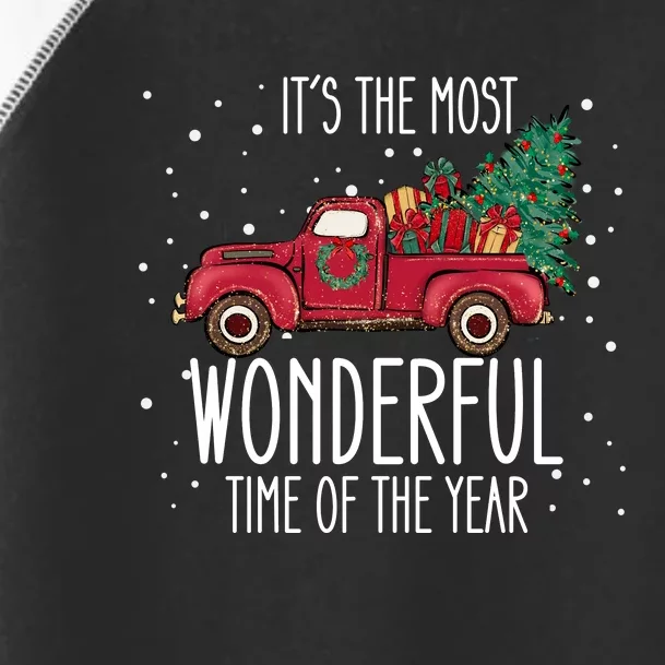 Its The Most Wonderful Time Of The Year Toddler Fine Jersey T-Shirt