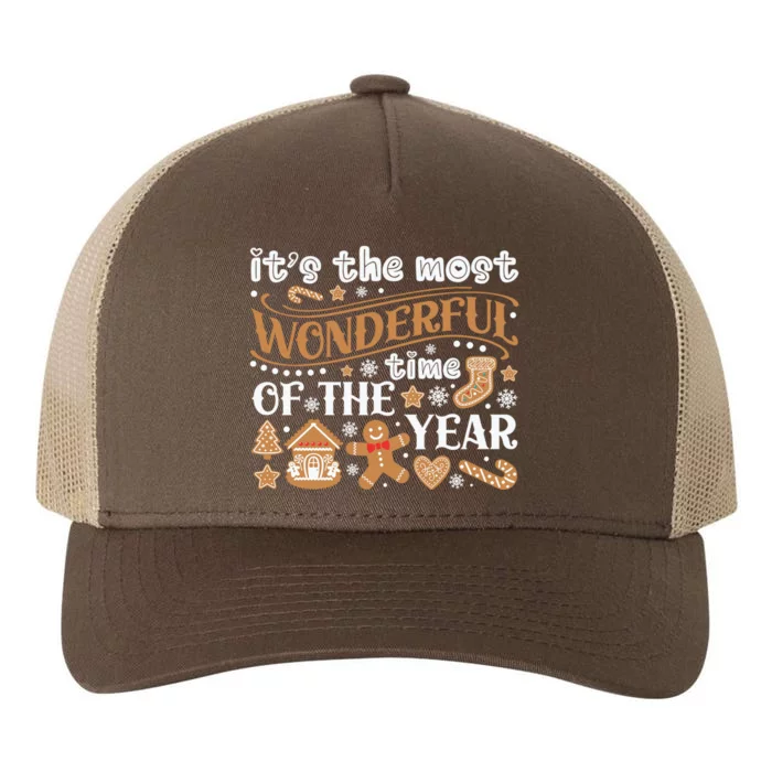 ItS The Most Wonderful Time Of The Year Merry Christmas Yupoong Adult 5-Panel Trucker Hat