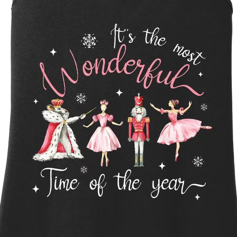 ItS The Most Wonderful Time Of The Year Nutcracker Ballet Ladies Essential Tank