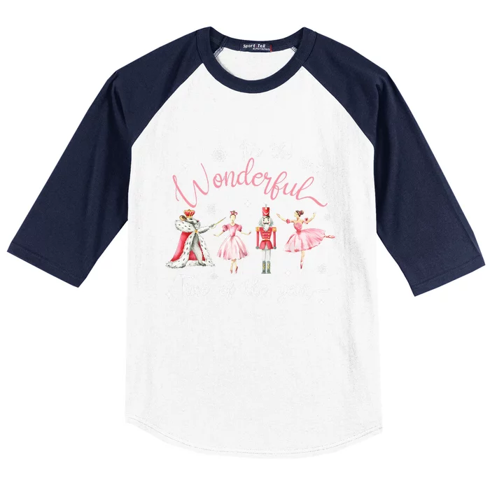 ItS The Most Wonderful Time Of The Year Nutcracker Ballet Baseball Sleeve Shirt