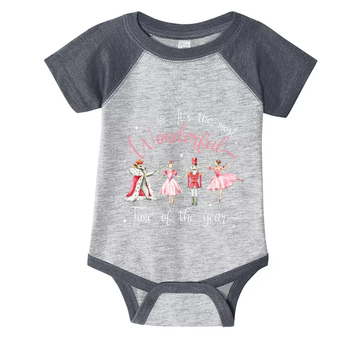 ItS The Most Wonderful Time Of The Year Nutcracker Ballet Infant Baby Jersey Bodysuit