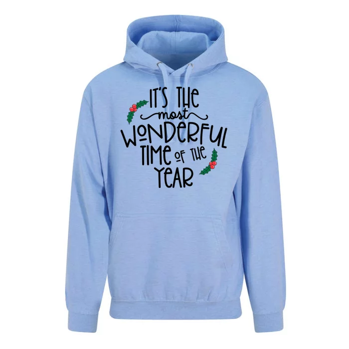 Its The Most Wonderful Time Of The Year Christmas Unisex Surf Hoodie