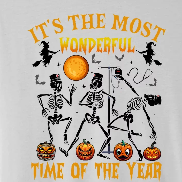 Its The Most Wonderful Time Of The Year Halloween Nurse Er Gift ChromaSoft Performance T-Shirt