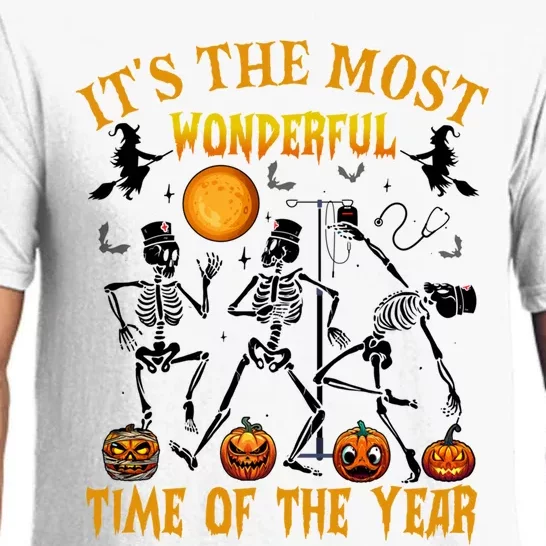 Its The Most Wonderful Time Of The Year Halloween Nurse Er Gift Pajama Set