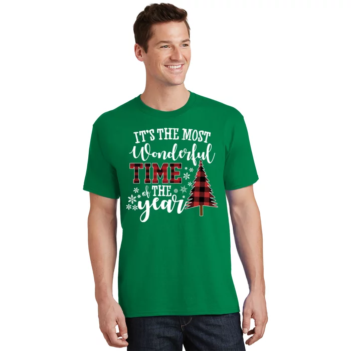 It's The Most Wonderful Time Of The Year Christmas Tree Holiday T-Shirt