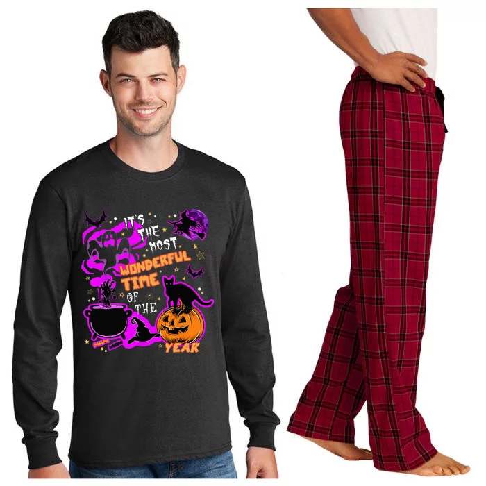 Its The Most Wonderful Time Of The Year Halloween Long Sleeve Pajama Set