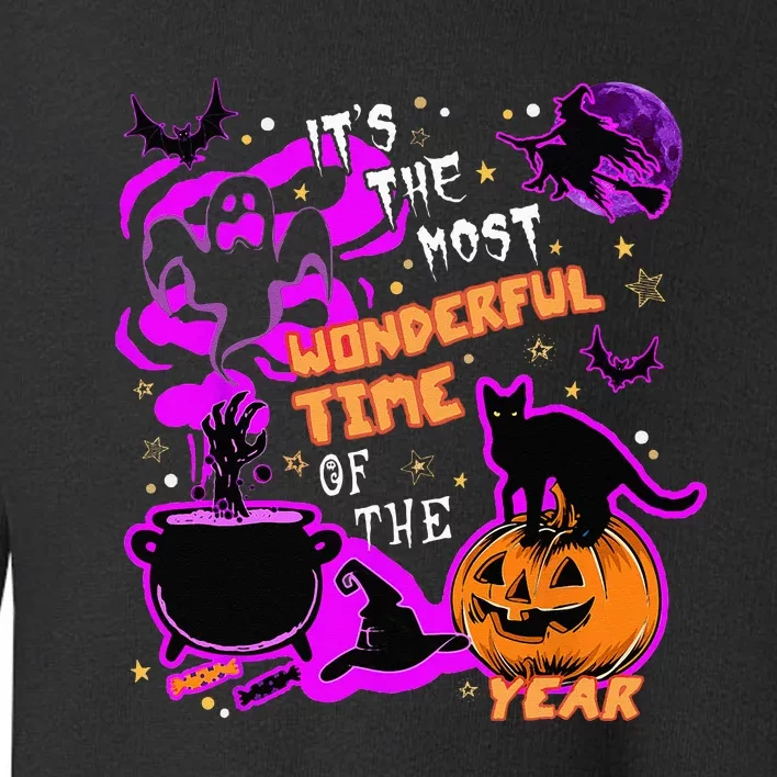 Its The Most Wonderful Time Of The Year Halloween Toddler Sweatshirt