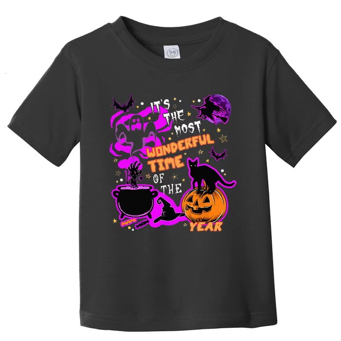 Its The Most Wonderful Time Of The Year Halloween Toddler T-Shirt