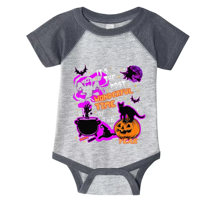 Its The Most Wonderful Time Of The Year Halloween Infant Baby Jersey Bodysuit