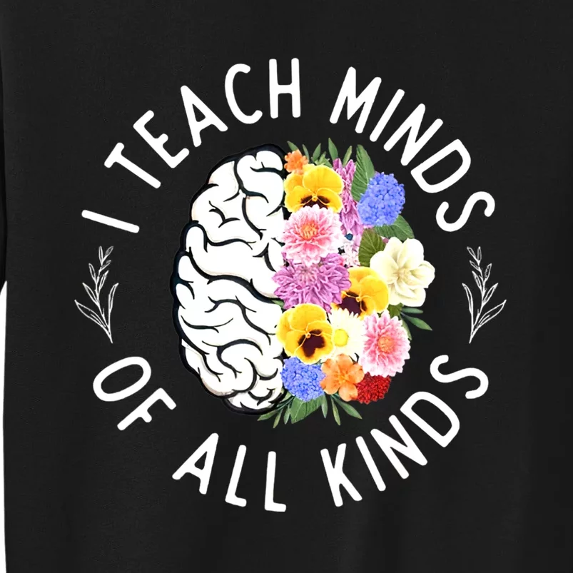 I Teach Minds Of Alll Kinds Special Education Teacher Sweatshirt