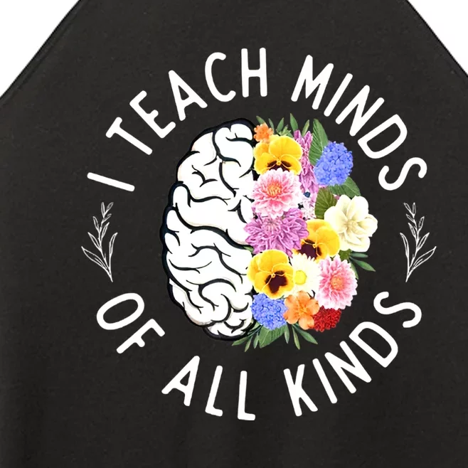 I Teach Minds Of Alll Kinds Special Education Teacher Women’s Perfect Tri Rocker Tank