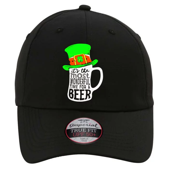 It's The Most Wonderful Time For A Beer Hat St.Patrick's Day The Original Performance Cap