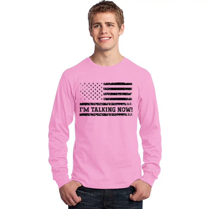 IM Talking Now Trump Kamala Debate Long Sleeve Shirt