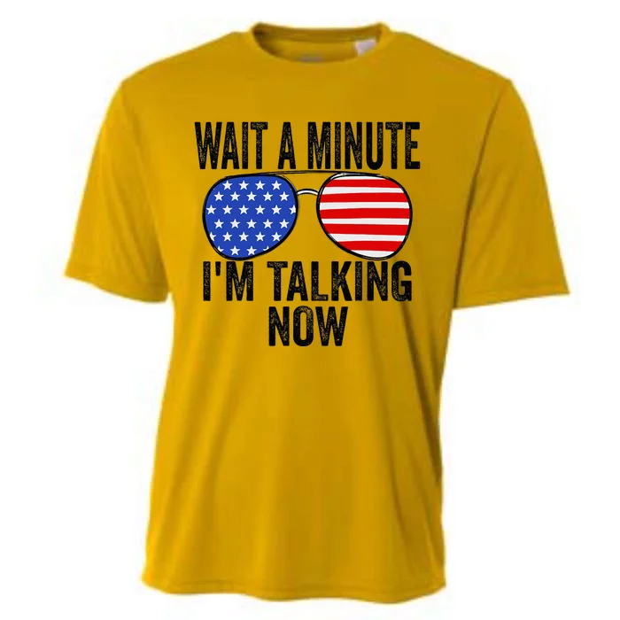 IM Talking Now Does It Sound Familiar Trump Cooling Performance Crew T-Shirt