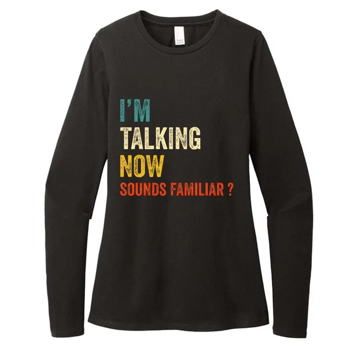 IM Talking Now Trump Kamala Harris Debate 2024 Womens CVC Long Sleeve Shirt