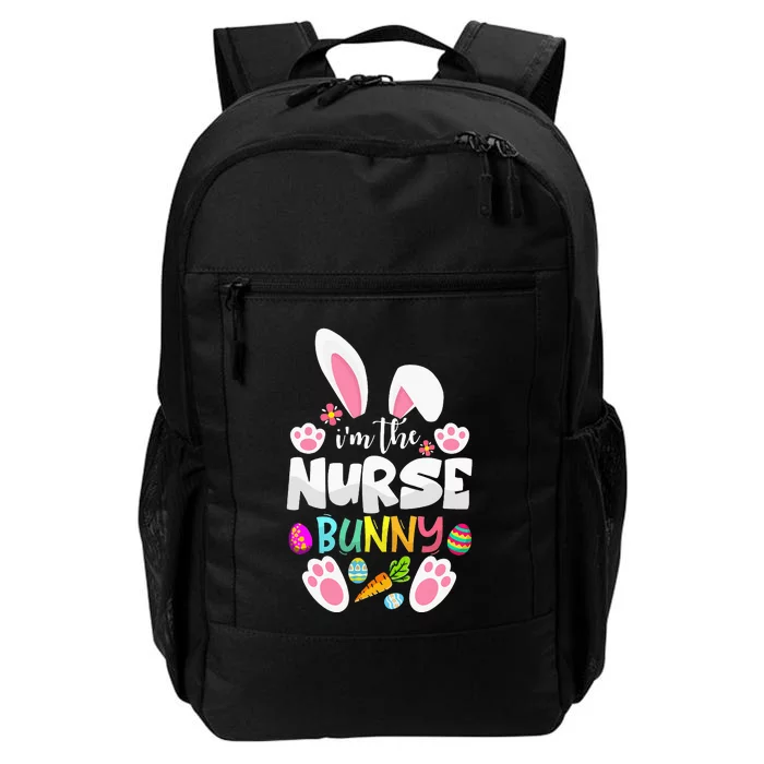 I'm The Nurse Bunny Ears Easter Egg Daily Commute Backpack