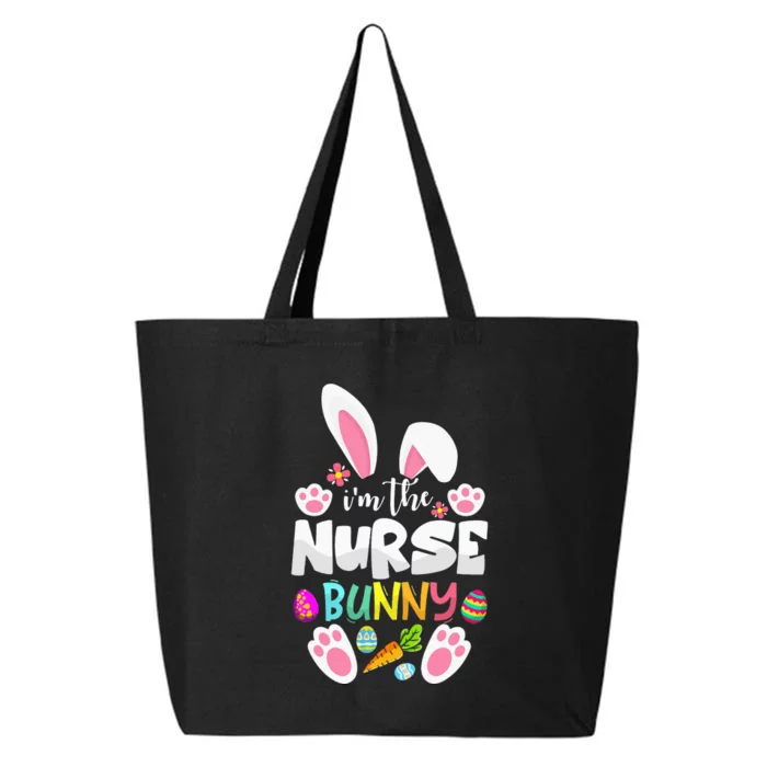 I'm The Nurse Bunny Ears Easter Egg 25L Jumbo Tote