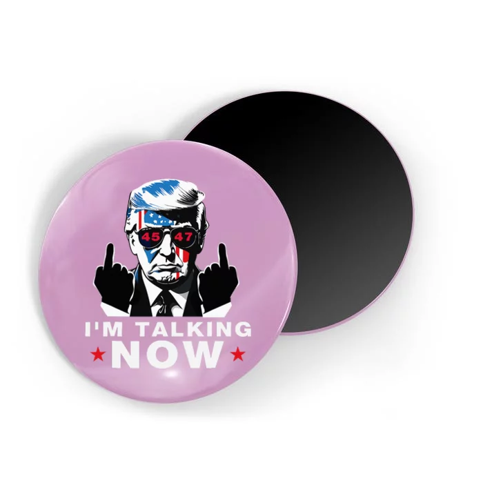 IM Talking Now Trump President Debate 2024 Magnet