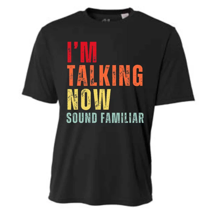 IM Talking Now. Sound Familiar Cooling Performance Crew T-Shirt