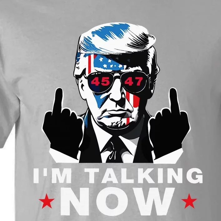 IM Talking Now Trump President Debate 2024 Tall T-Shirt