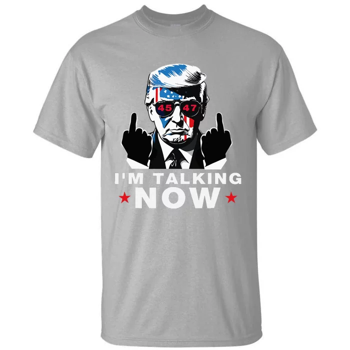 IM Talking Now Trump President Debate 2024 Tall T-Shirt