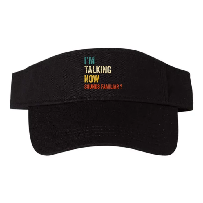 IM Talking Now Trump Kamala Harris Debate 2024 Valucap Bio-Washed Visor