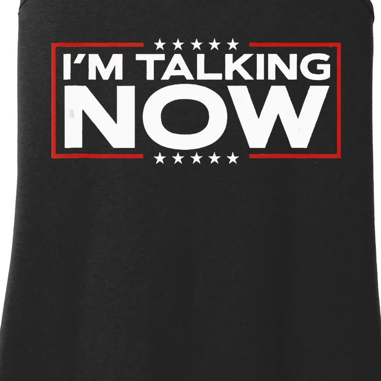 IM Talking Now Elections 2024 Democrat Republican Ladies Essential Tank