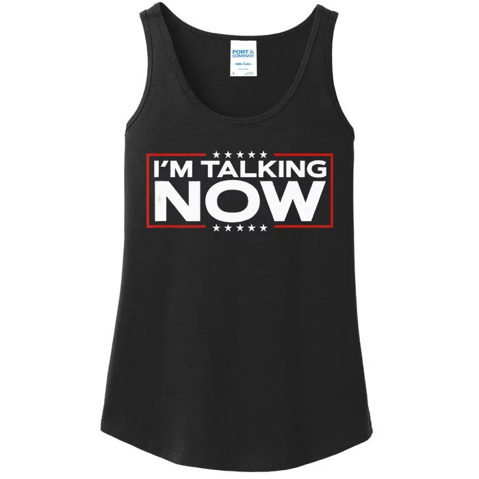 IM Talking Now Elections 2024 Democrat Republican Ladies Essential Tank